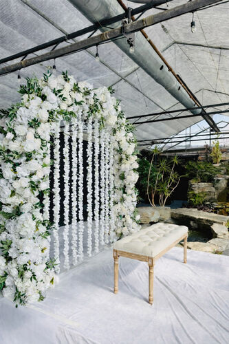 Floral Arch Nikkah Partition