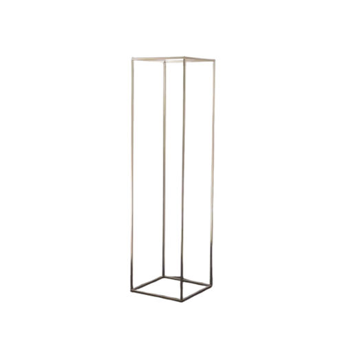 7.5 ft Gold Tall Square Frame Stand