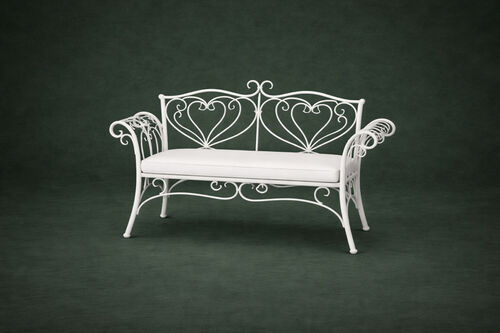 Elegant Cushioned Bench