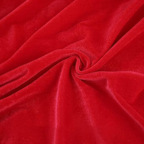 Red Velvet Drape