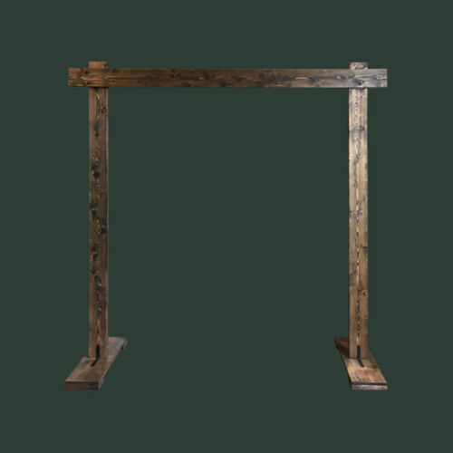 Rustic Wood Ceremony Arch