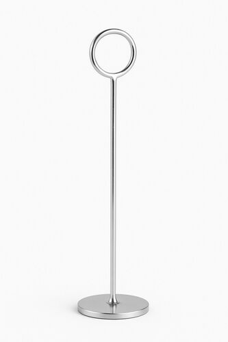 Silver Table Card Holder 20cm