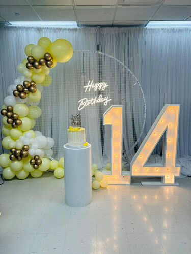 DIY KIT #4: Birthday Decor with Marquee