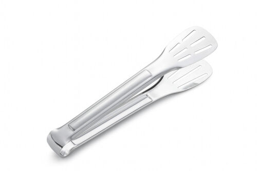 Silver Stainless Steel Tongs