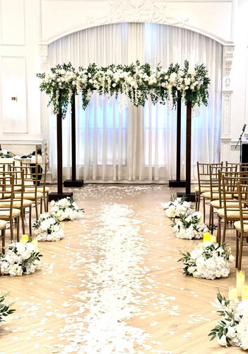 Floral Ceremony Walkway
