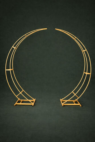 Gold Crescent Arch Frame