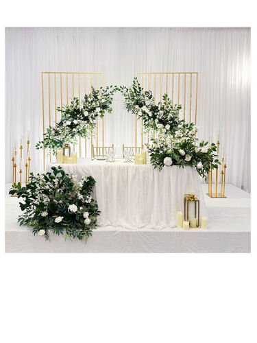 Gold Panel Frame Backdrop