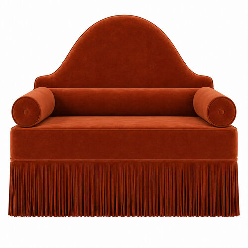 Francois Arm Chair Rust