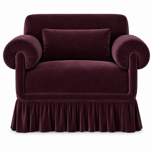 Balzac Chair Plum