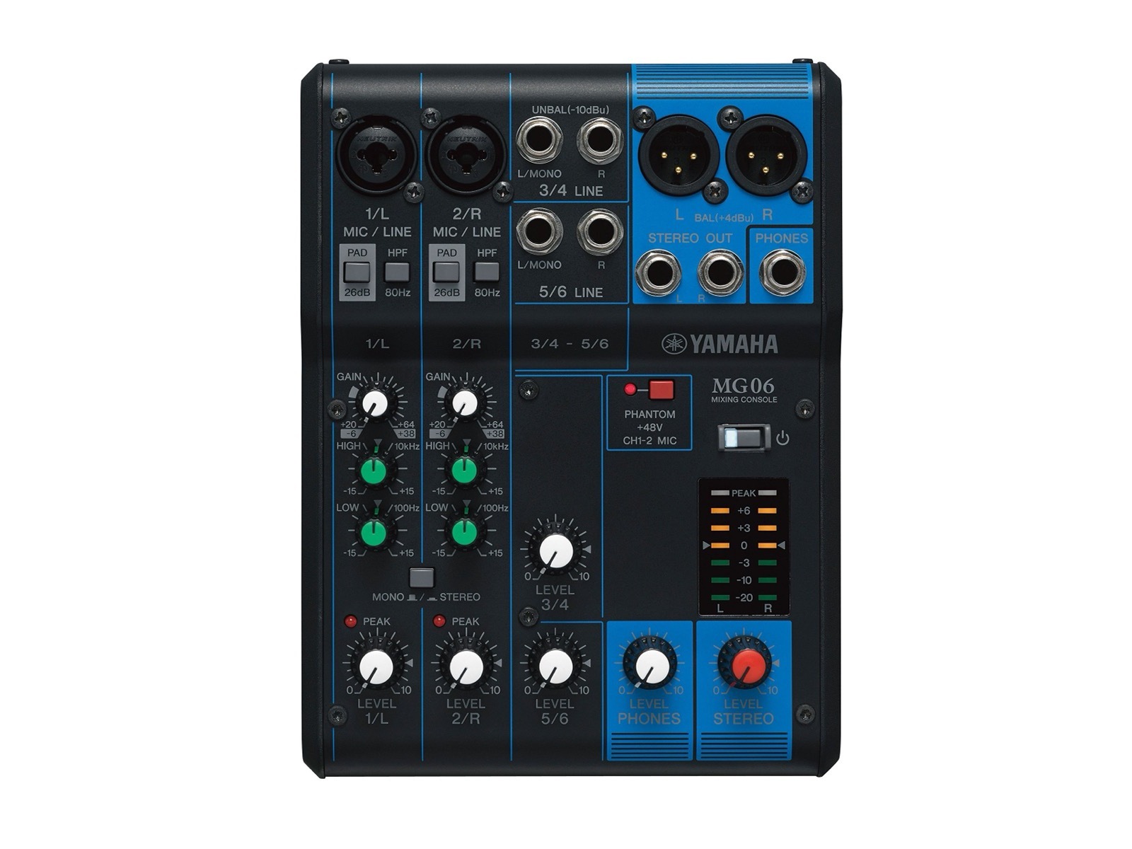 Yamaha MG06 – Mixer