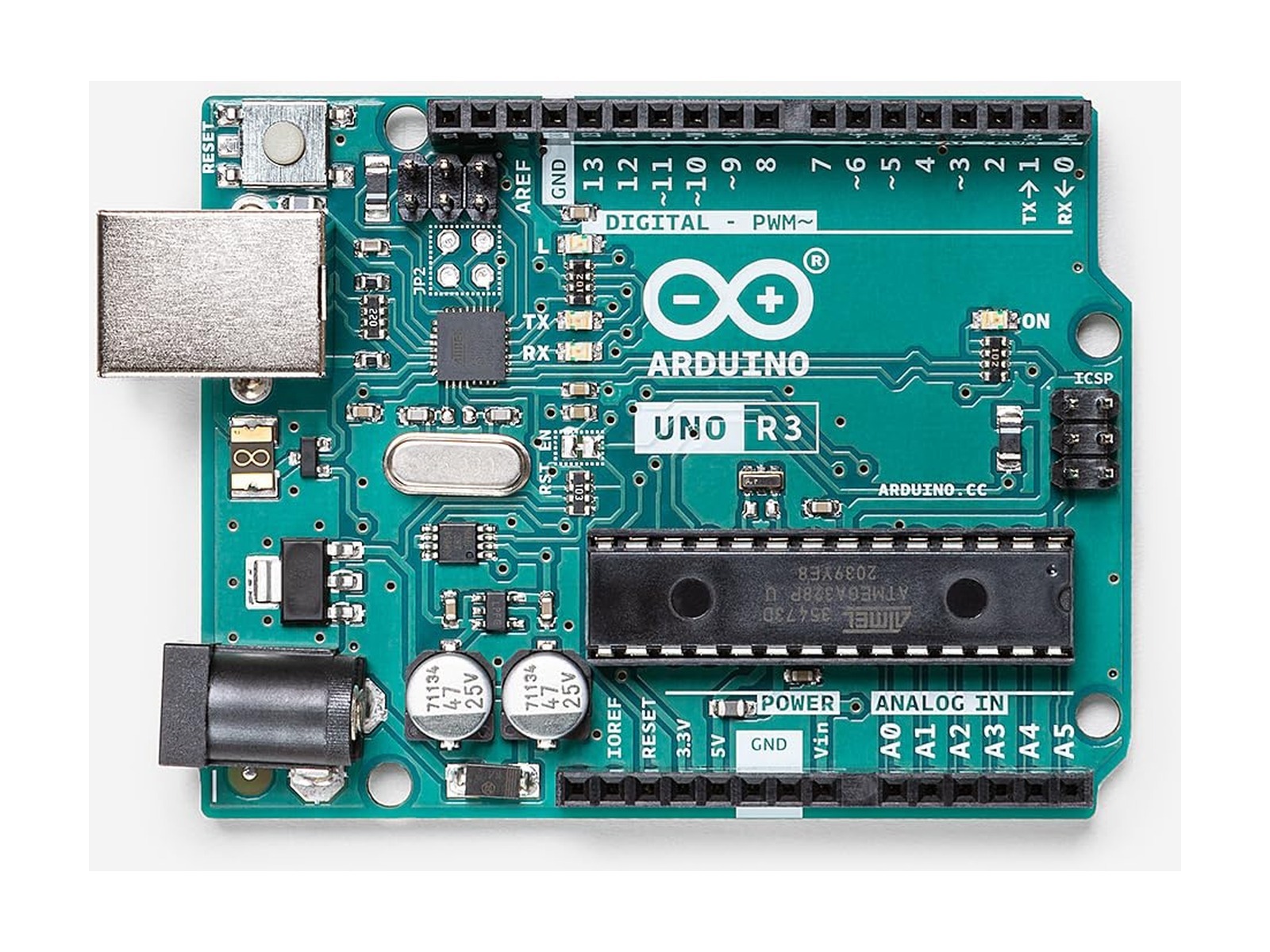 Arduino UNO Rev3 – Microcontroller Board