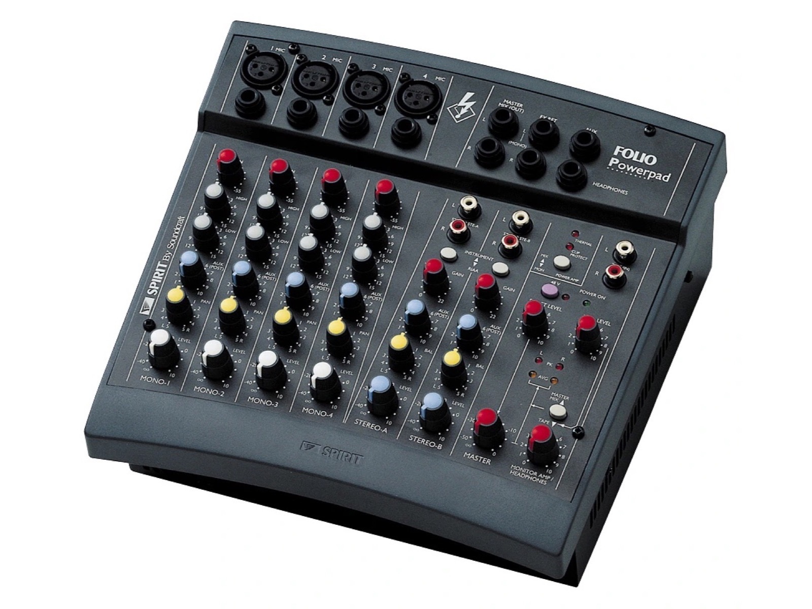 Soundcraft Spirit Folio Powerpad – Mixer