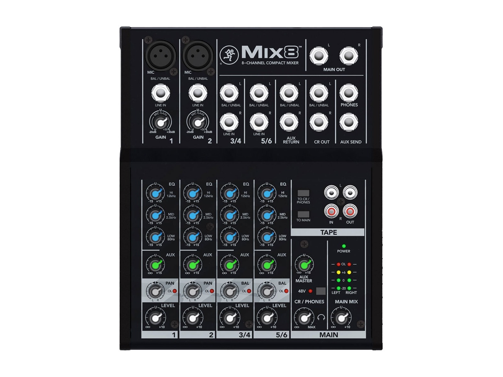 Mackie Mix8 (version A00) – Mixer