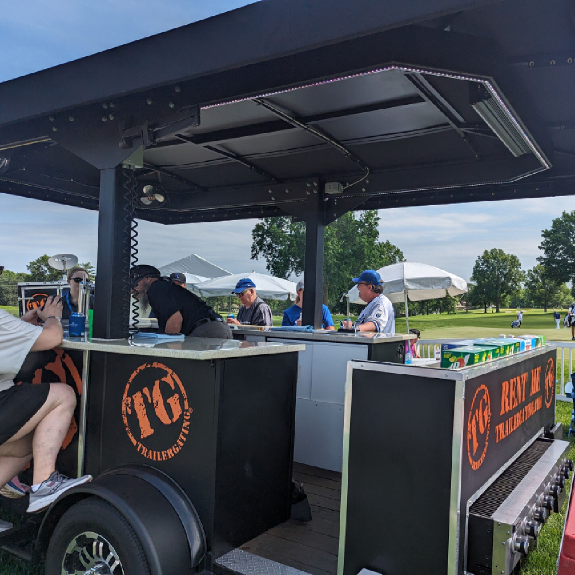 P.U.B. Pop Up Bar Trailer - Portable Bar Trailer - 3