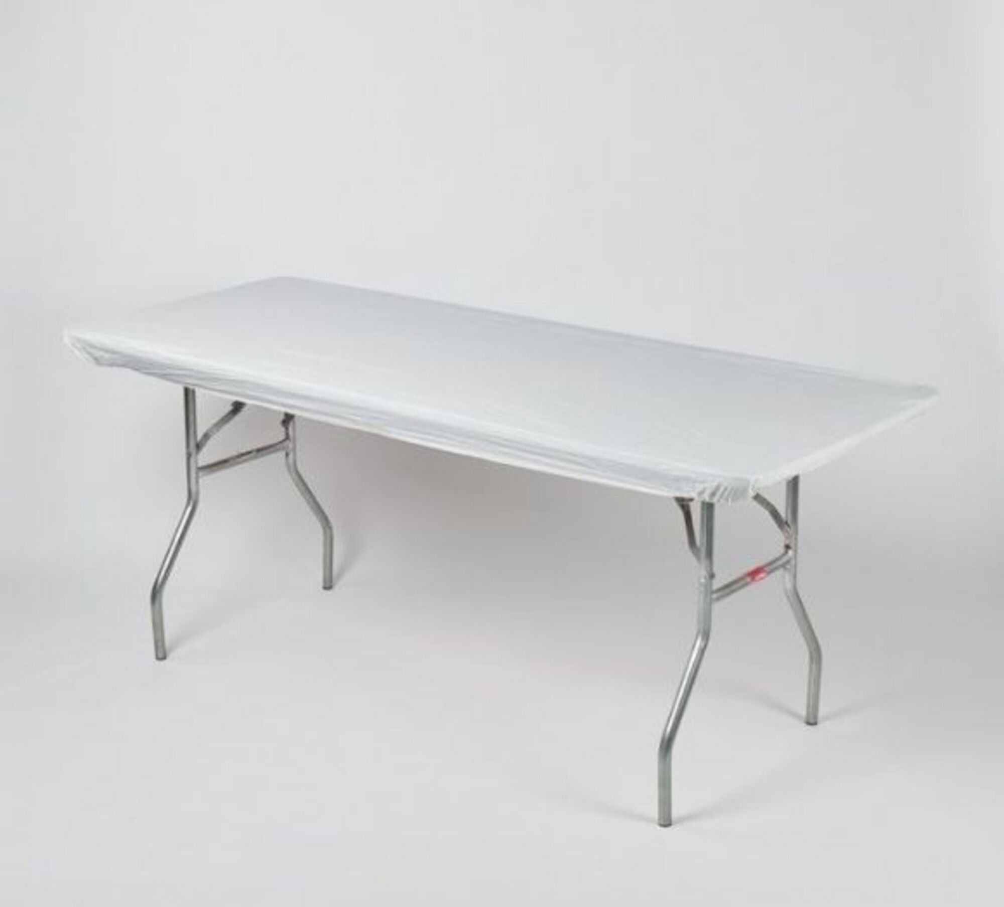8'x30" Banquet - Disposable Fitted Table Cover - 1