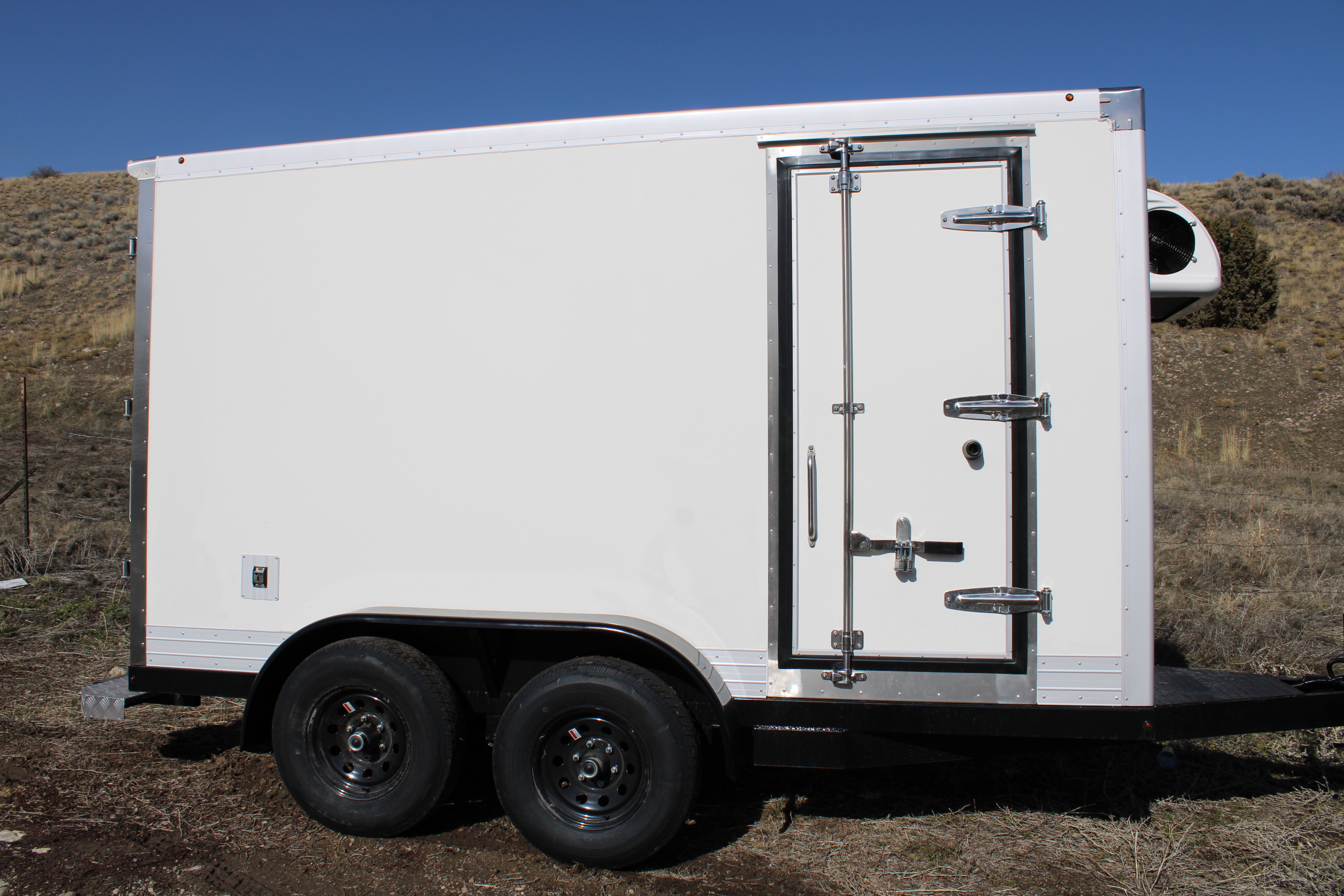 SLC Area-based - 7 x 12 Refrigerator & Freezer Combo Trailer w
