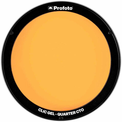 Profoto Clic Gel Quarter CTO