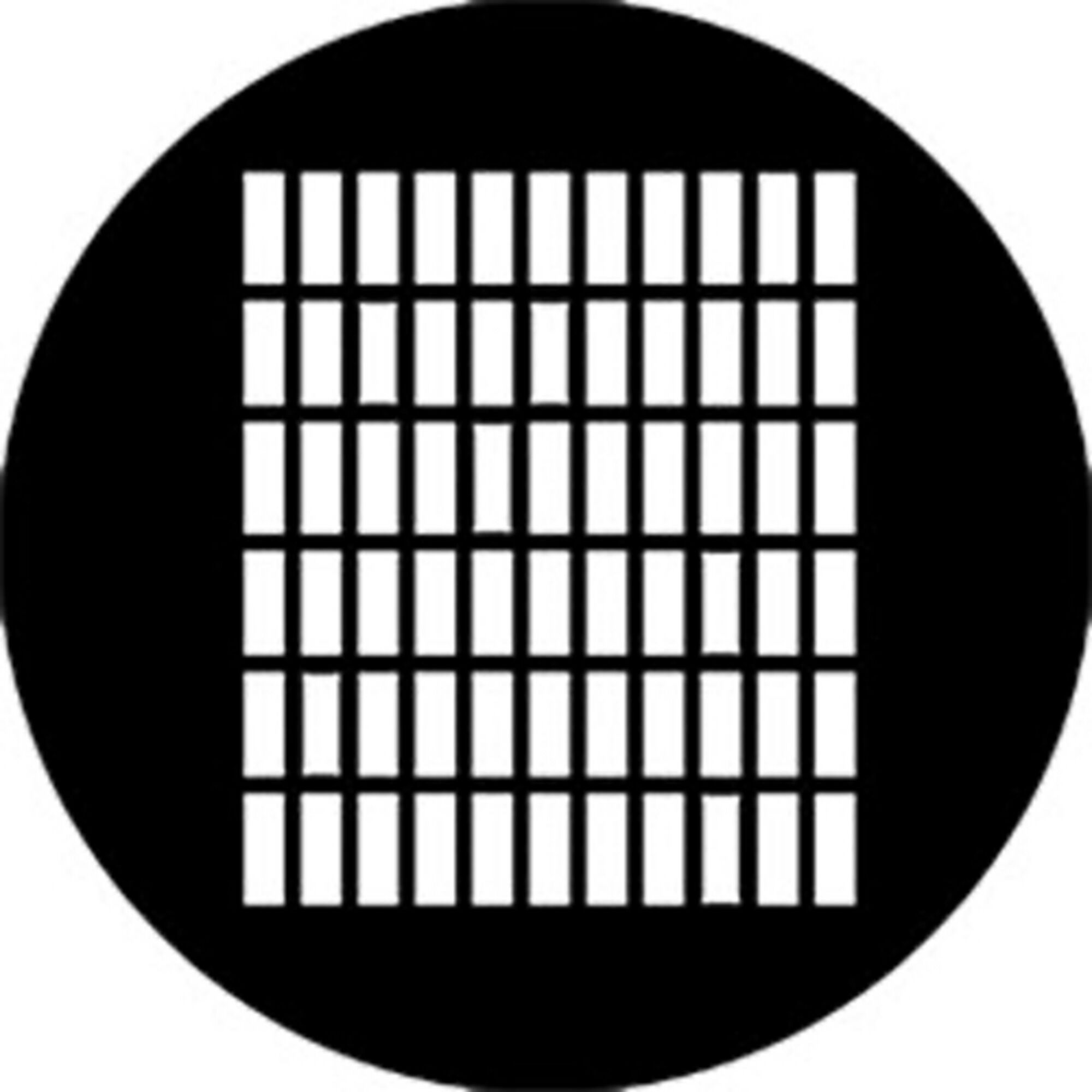 Rosco Standard Steel Gobo #78488 - Factory Window