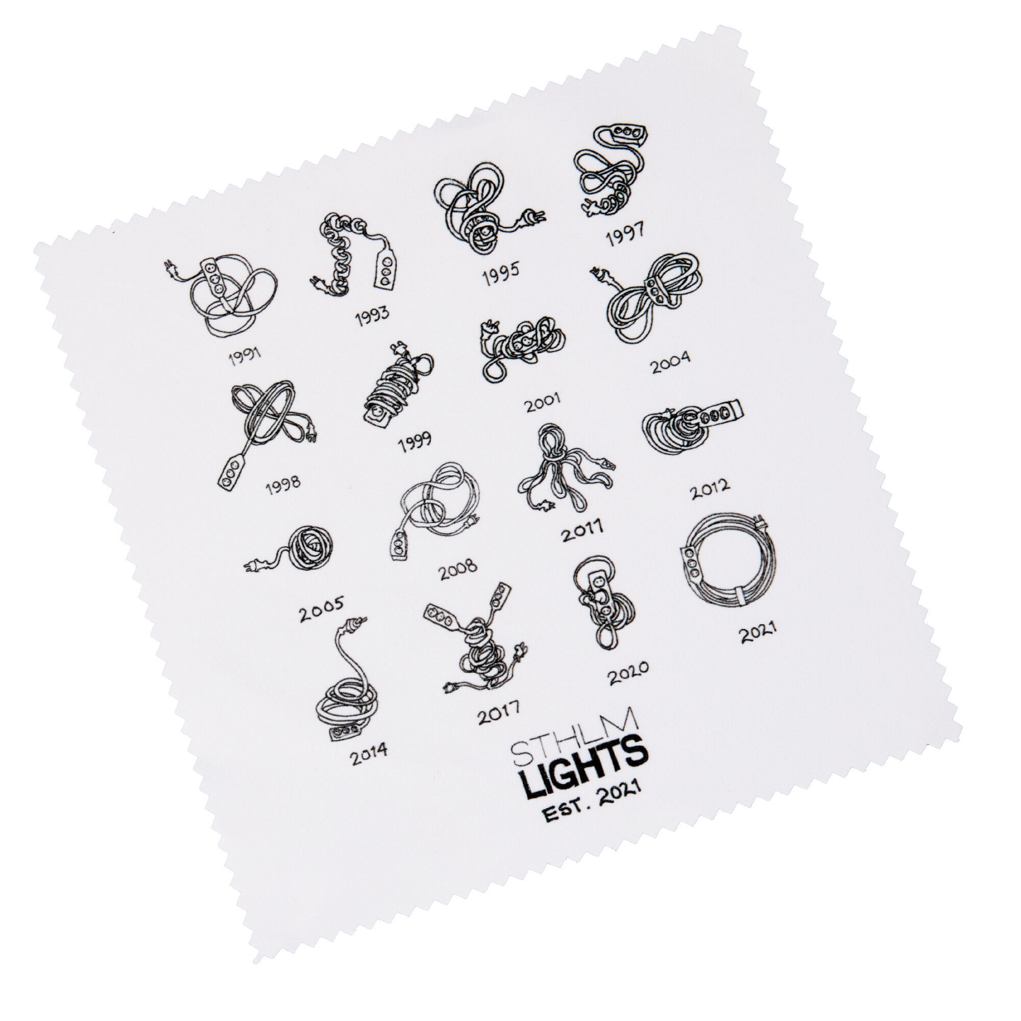 Merch: STHLM Lights - Lens Cloth - Merch 2024 Edition