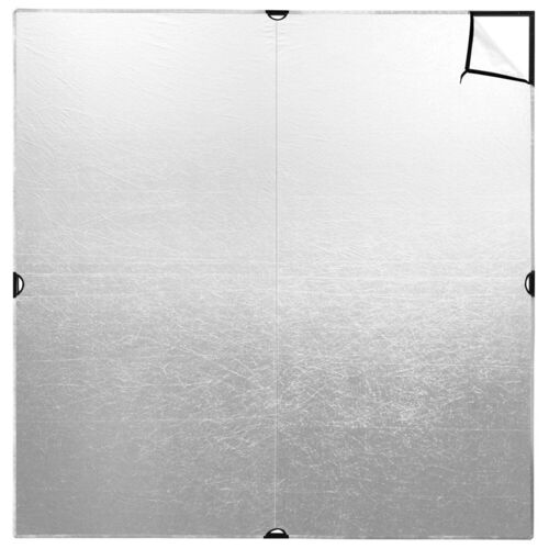 Scrim Jim Cine Silver/White Bounce Fabric (8x8')