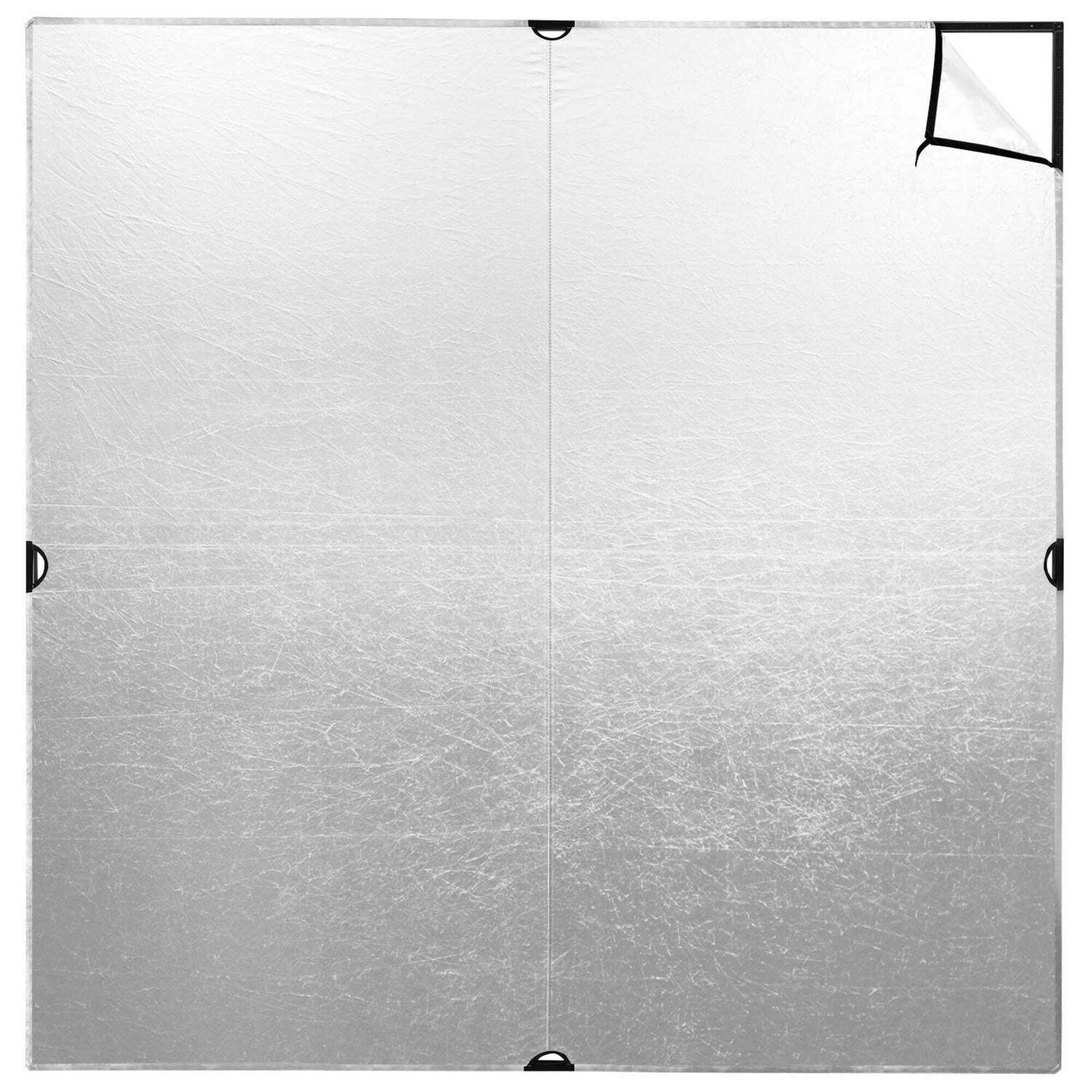 Scrim Jim Cine Silver/White Bounce Fabric (8x8')