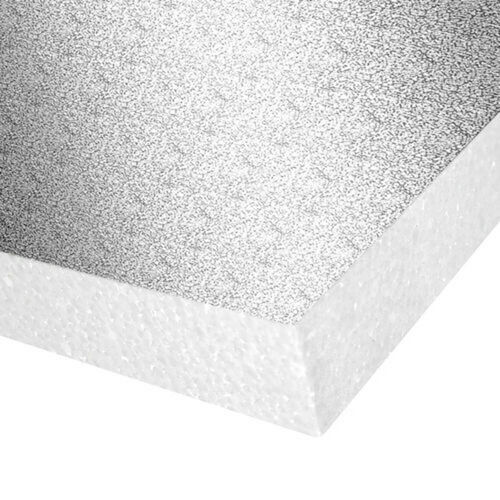 4x4' White/Silver Polyboard