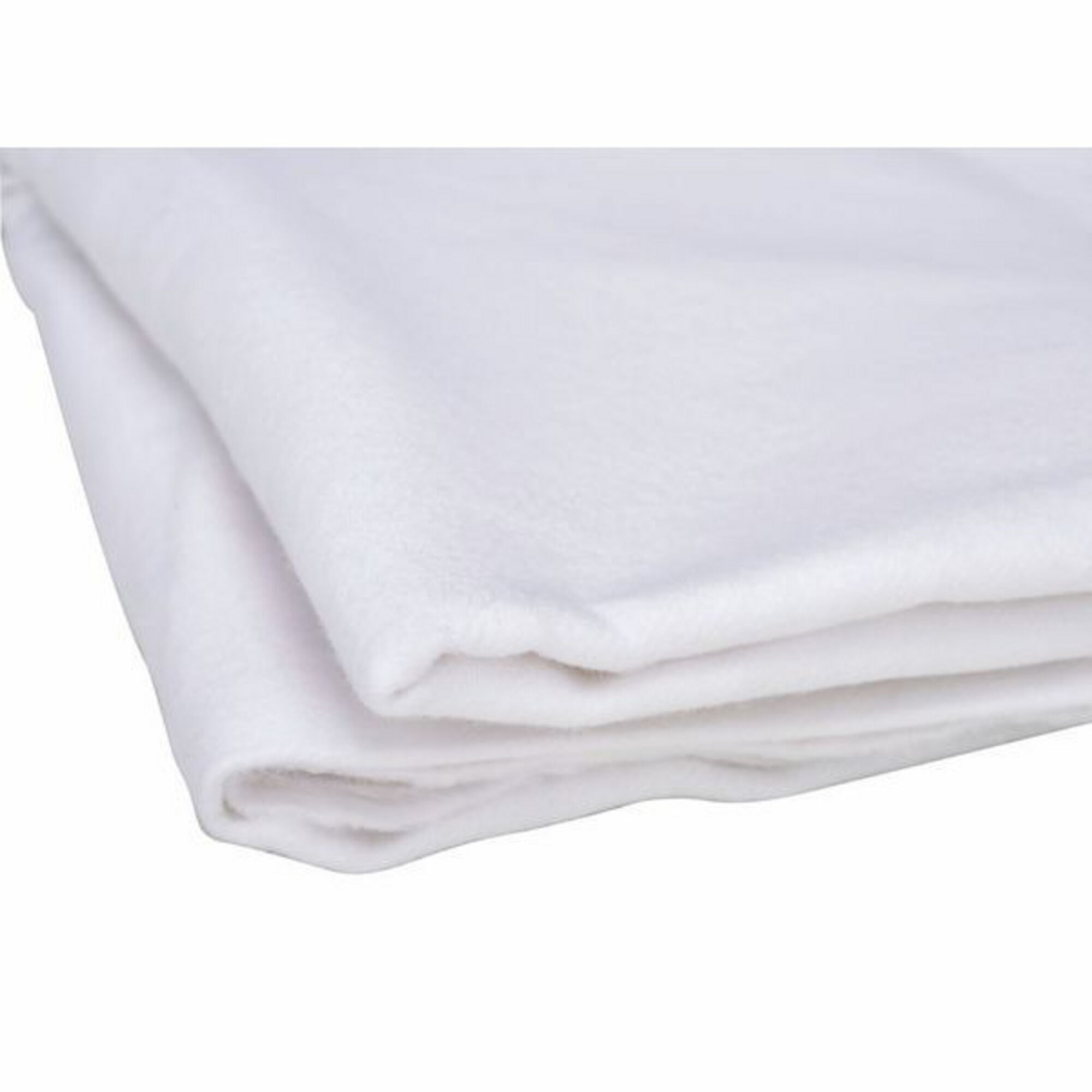 Fabric / Meter Molton White Width 3m