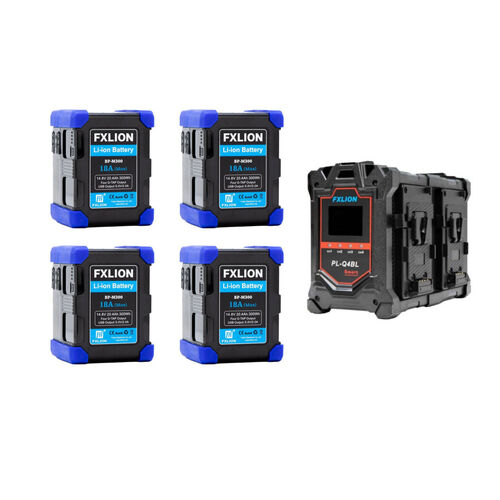 STHLM Lights - V-Mount set of 4 + Charger