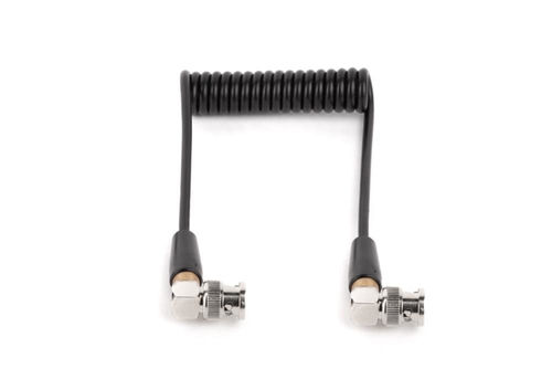 Cable Coiled BNC to BNC (10")