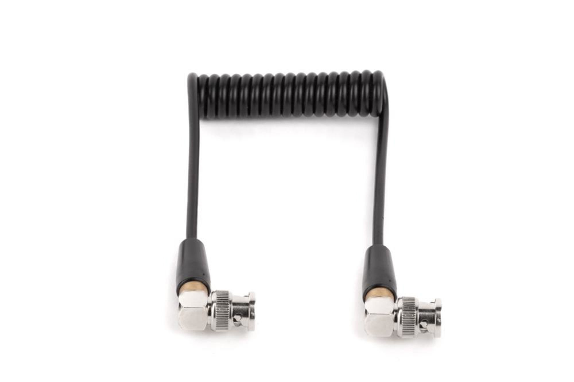 Cable Coiled BNC to BNC (10")