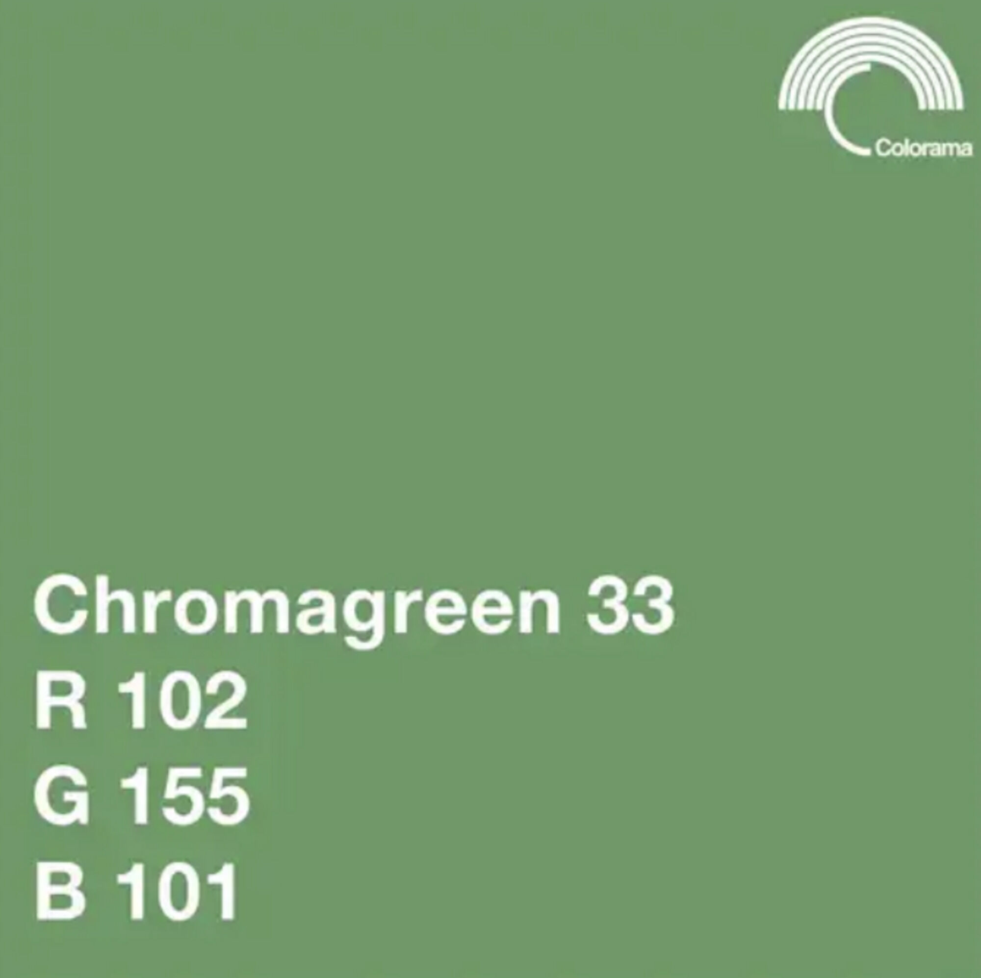 Colorama #533 Chromagreen 1.35x11m