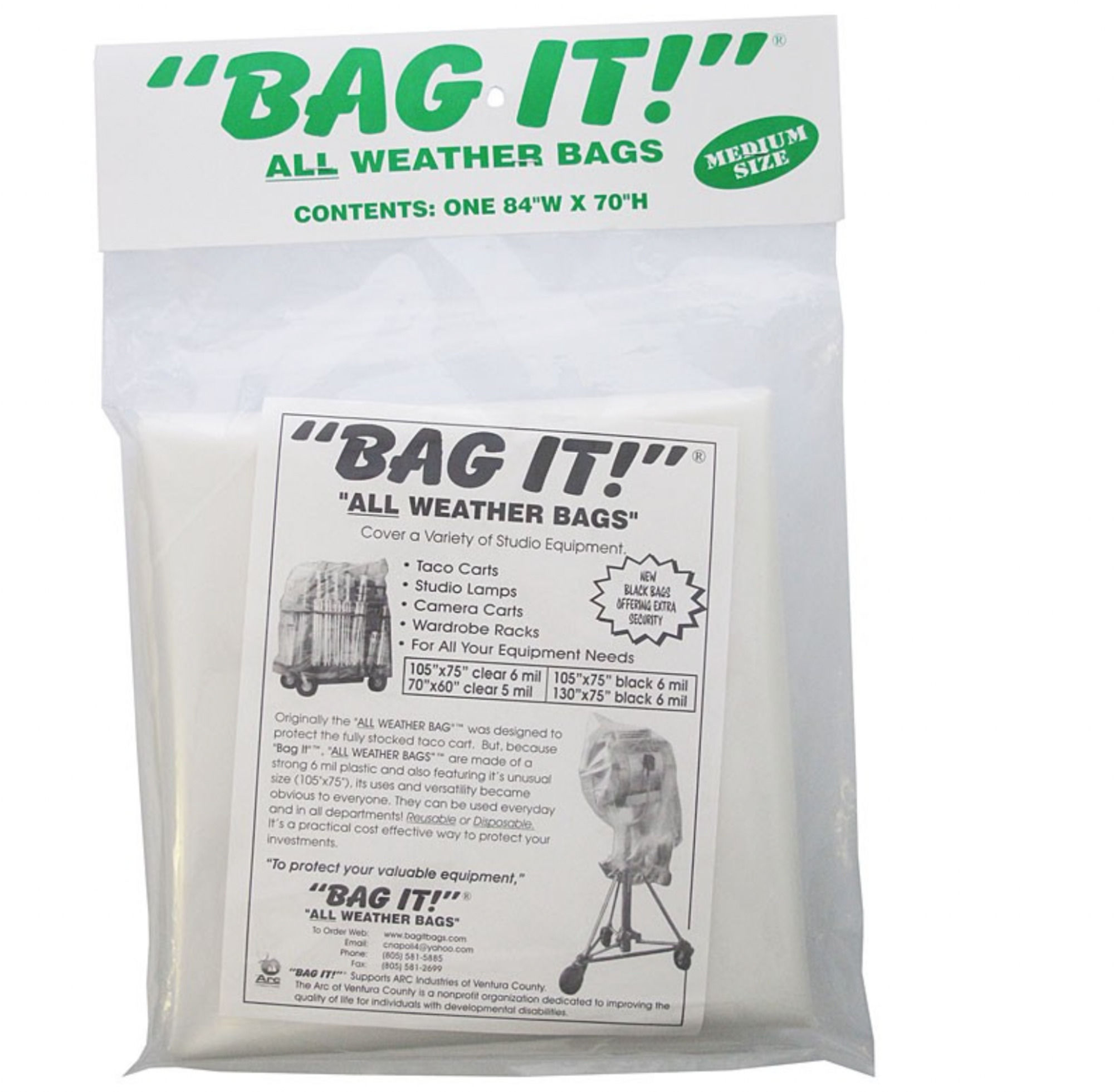 Bag It! Medium (Rain Cover)