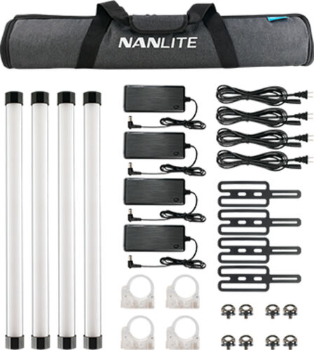 Nanlite PavoTube II 15XR RGB LED Pixel Tube Light (2', 4-Light Kit)