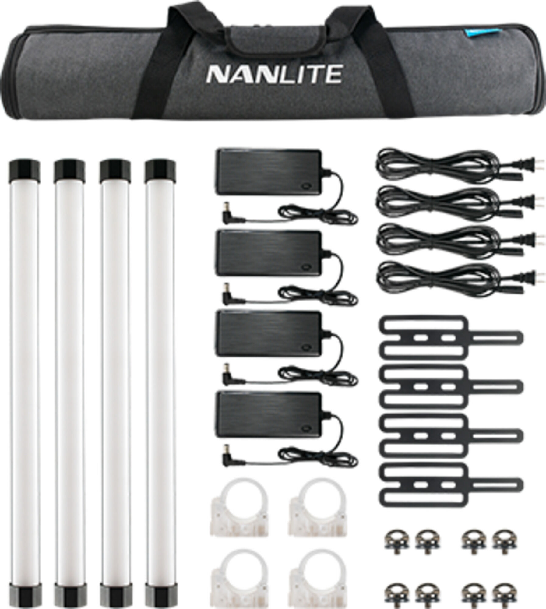 Nanlite PavoTube II 15XR RGB LED Pixel Tube Light (2', 4-Light Kit)