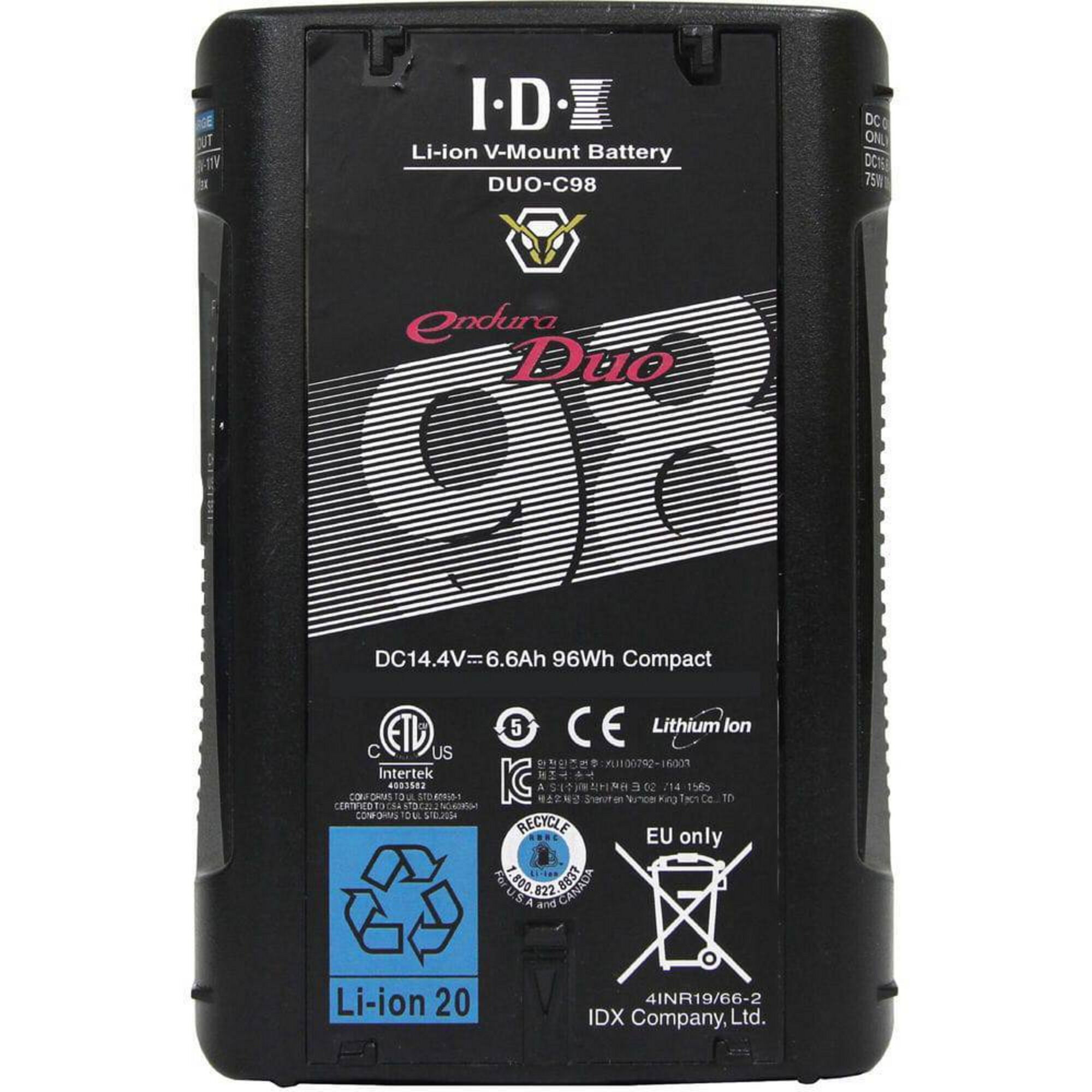 Battery V-Mount IDX Duo-C98 96Wh