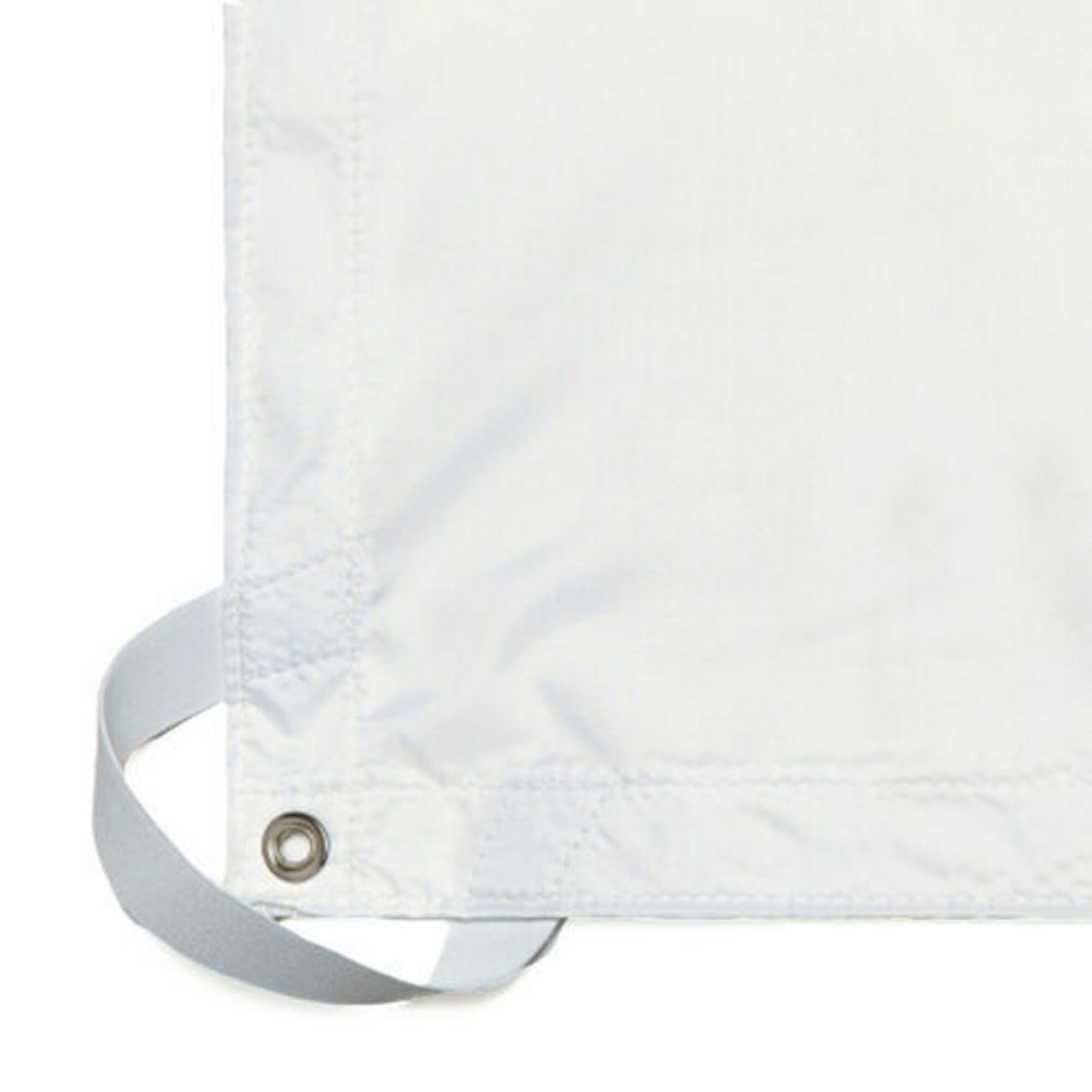 6x6' White China Silk