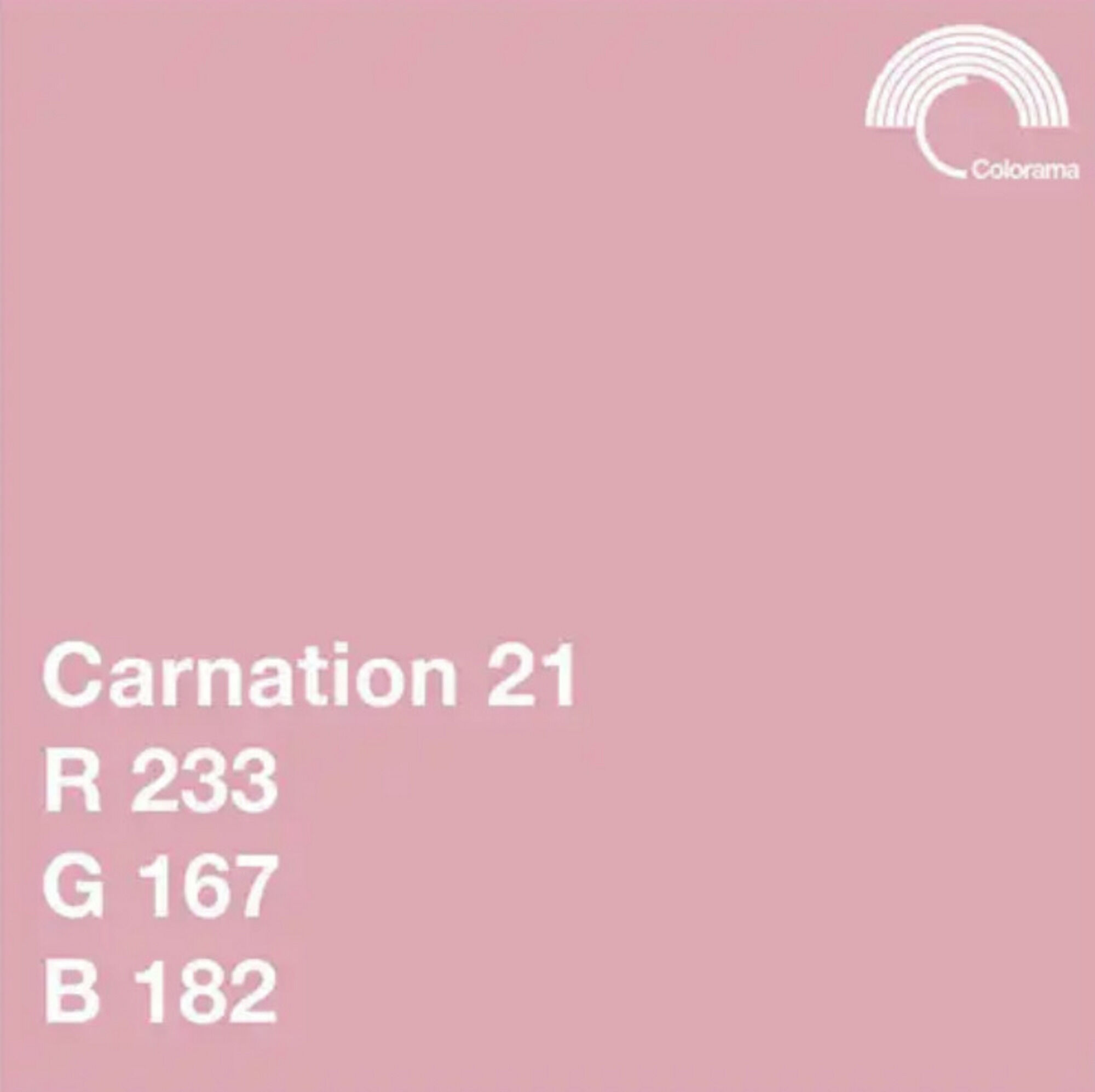 Colorama #121 Carnation 2.72x11m