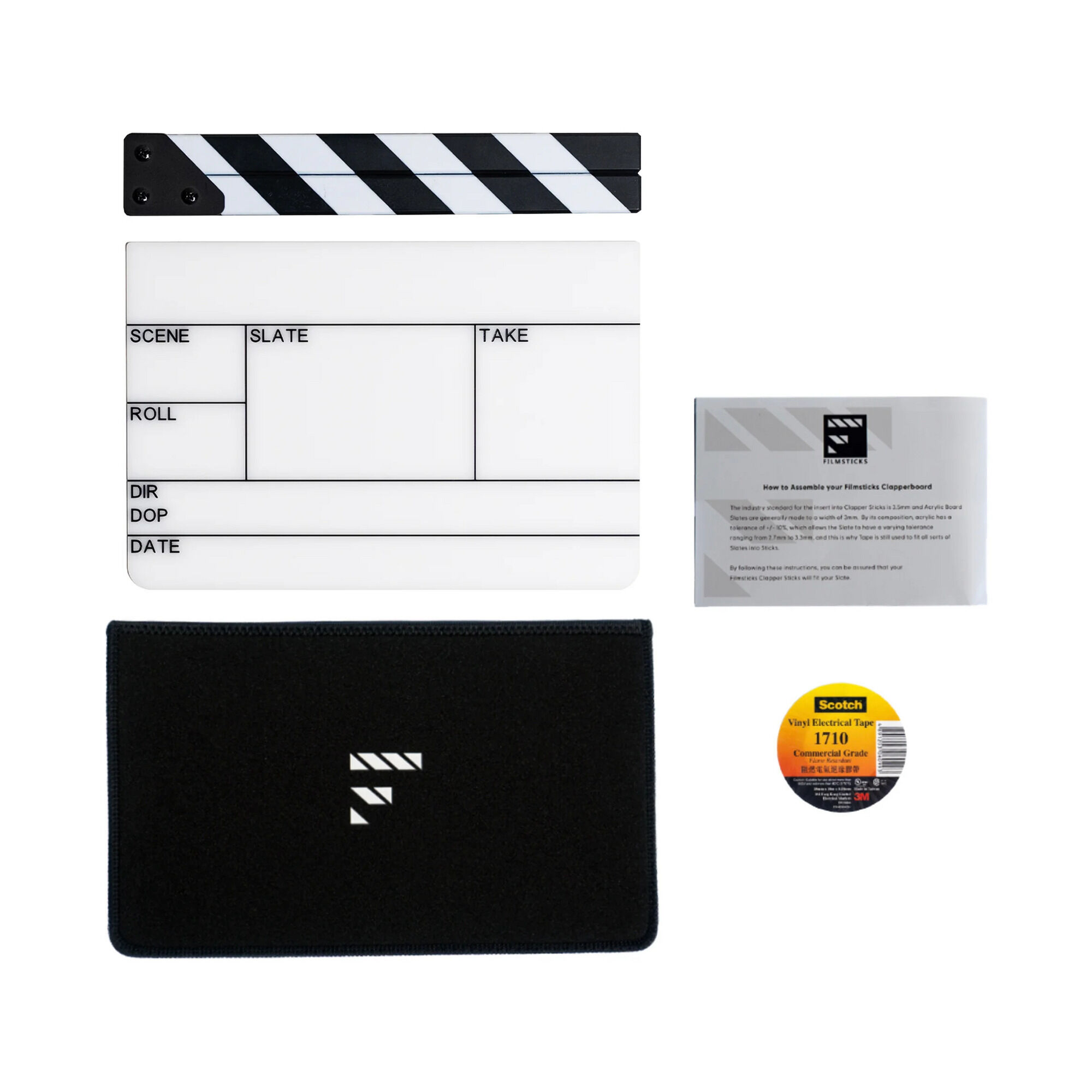Filmsticks Clapperboard Kit Medium - EU Version