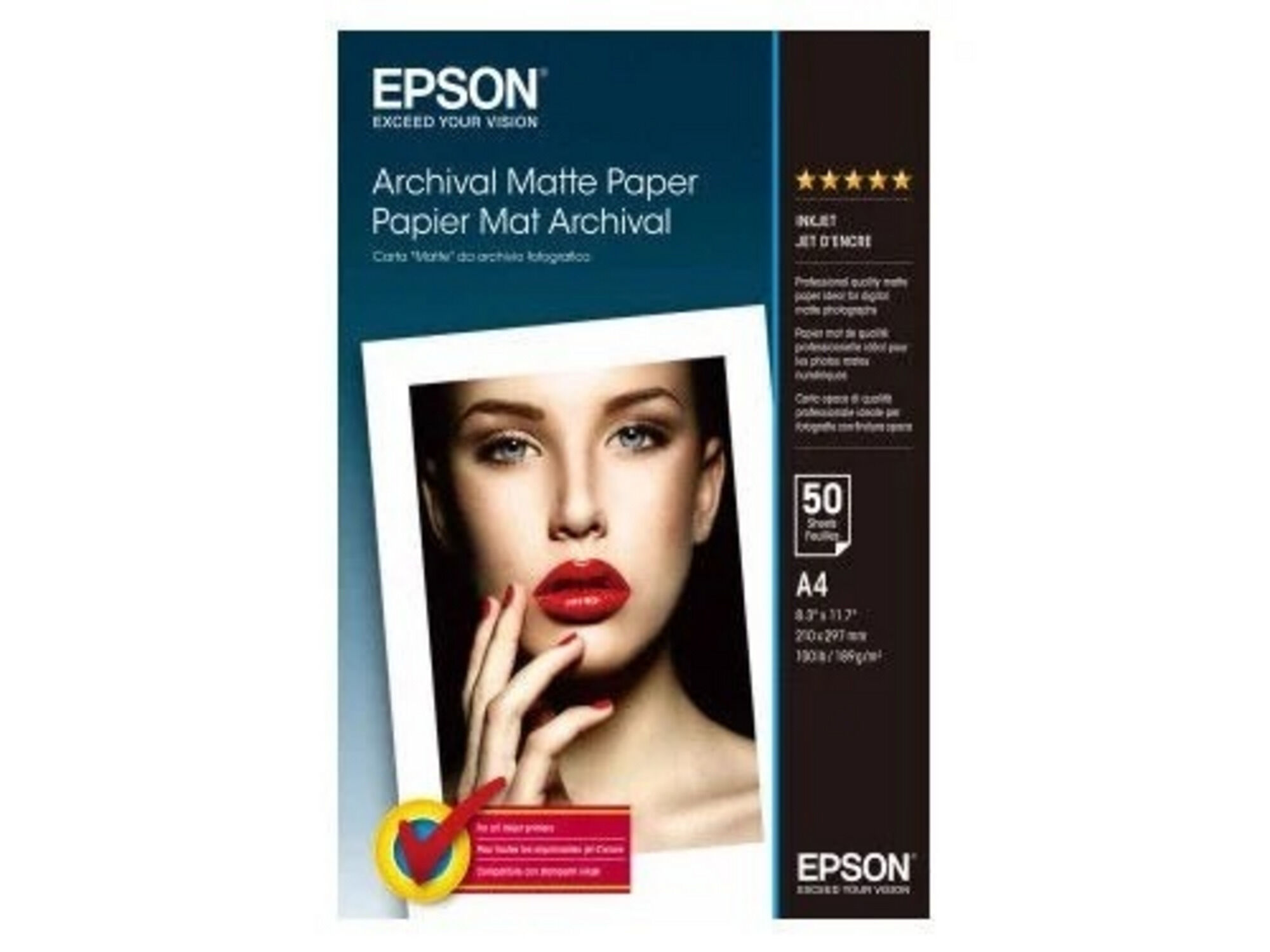 Epson A4 Archival Matte Photo Paper