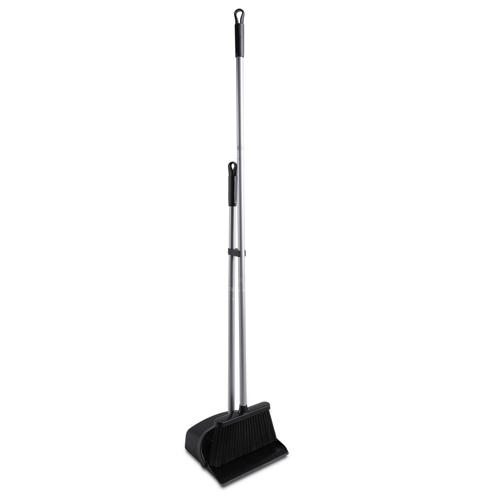 Broom and Tilt Shovel