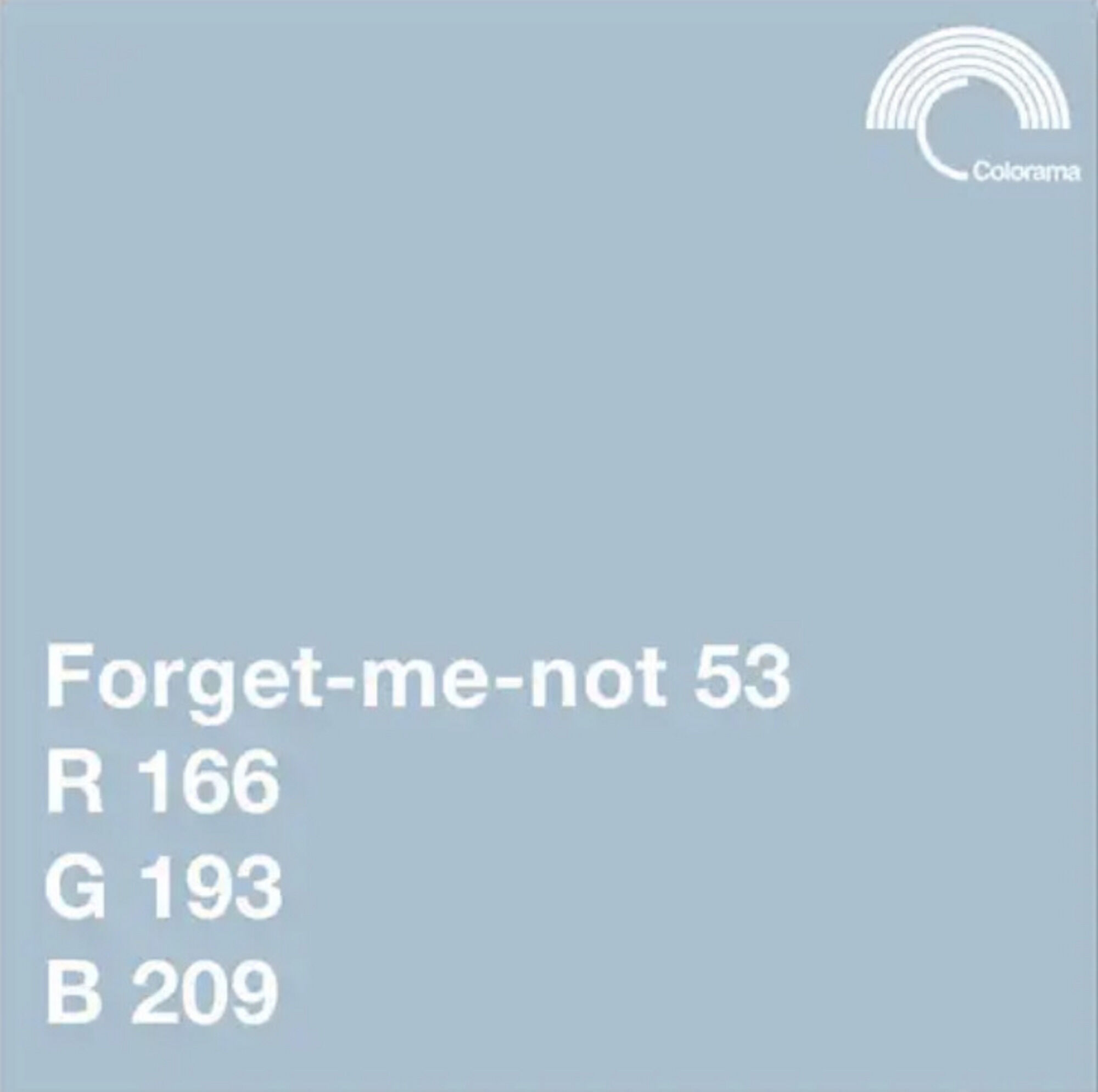 Colorama #153 Forget-Me-Not 2.72x11m