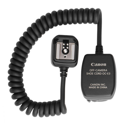 Canon OC-E3 TTL Off-Camera Shoe Cord