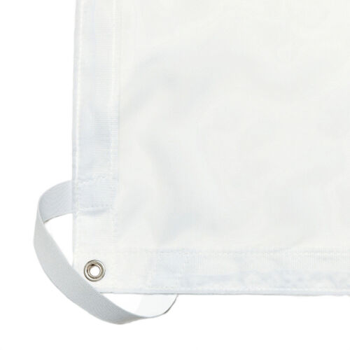 4x4' White Artificial Silk (1/4)