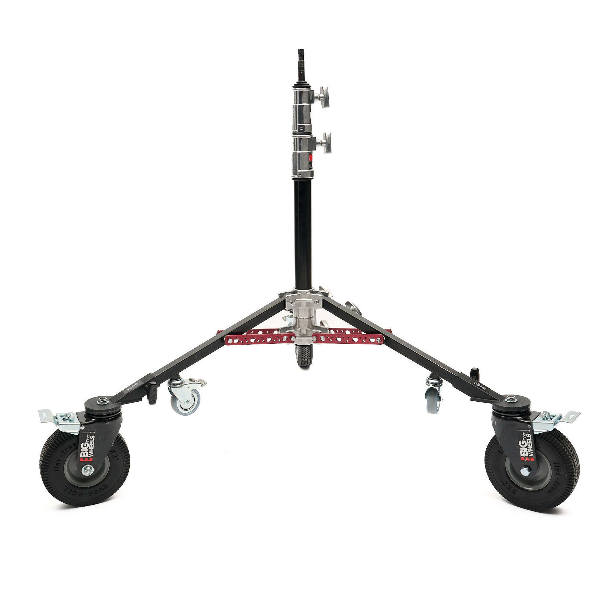 Monitor Stand + Big F'ing Wheels