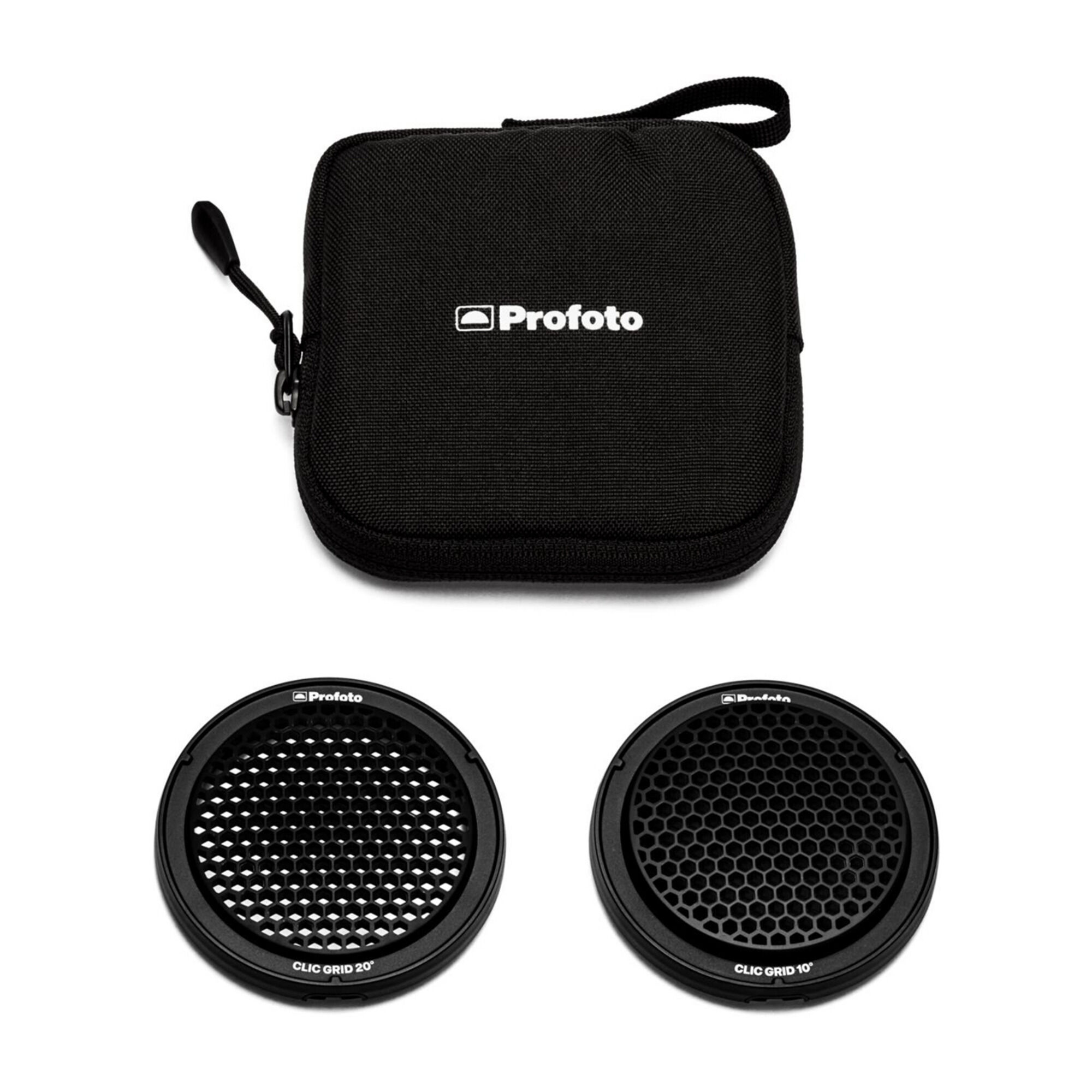 Profoto Clic Grids (10, 20) + Wide Lens