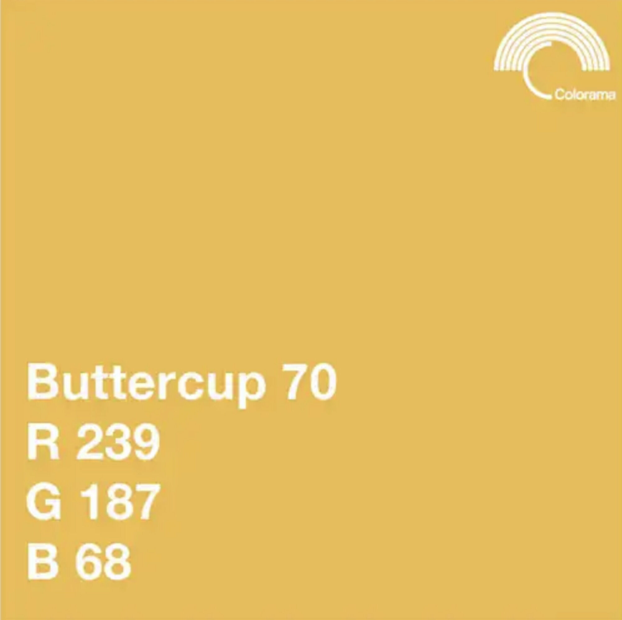 Colorama #570 Buttercup 1.35x11m