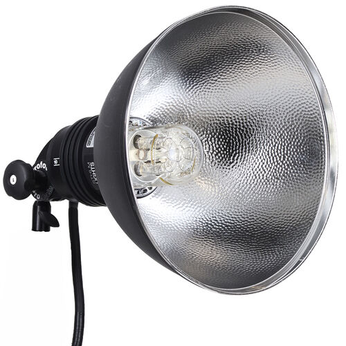 Profoto TwinHead w/ Clear Pyrex + Magnum (Silver)