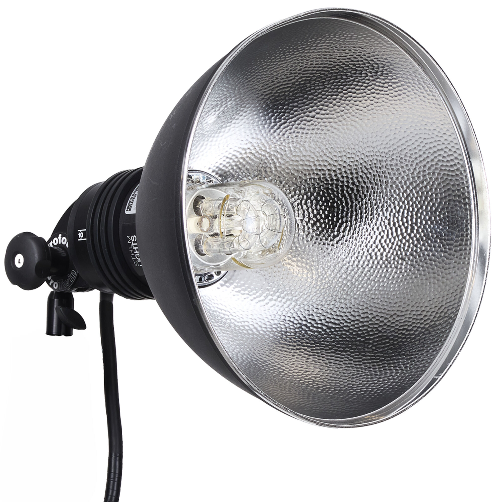 Profoto TwinHead w/ Clear Pyrex + Magnum (Silver)