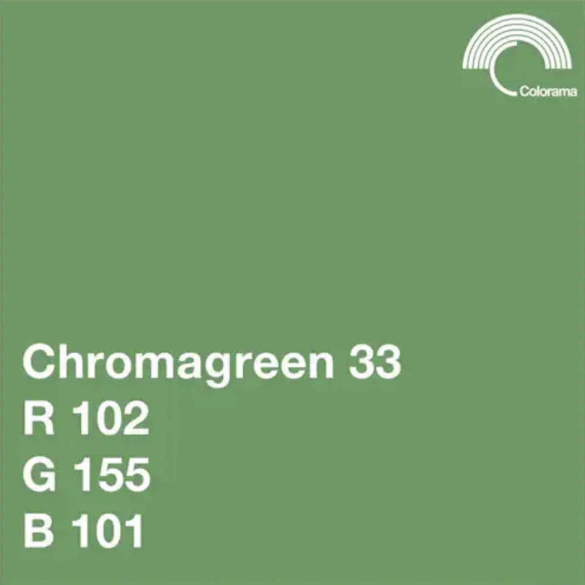 Colorama #133 Chromagreen 2.72x11m