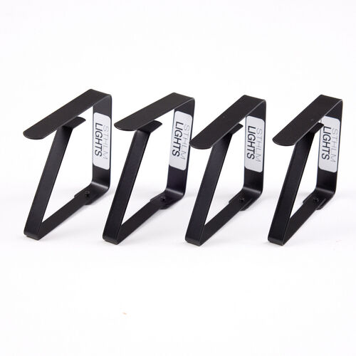 Tablecloth Clips Black (Set of 4)